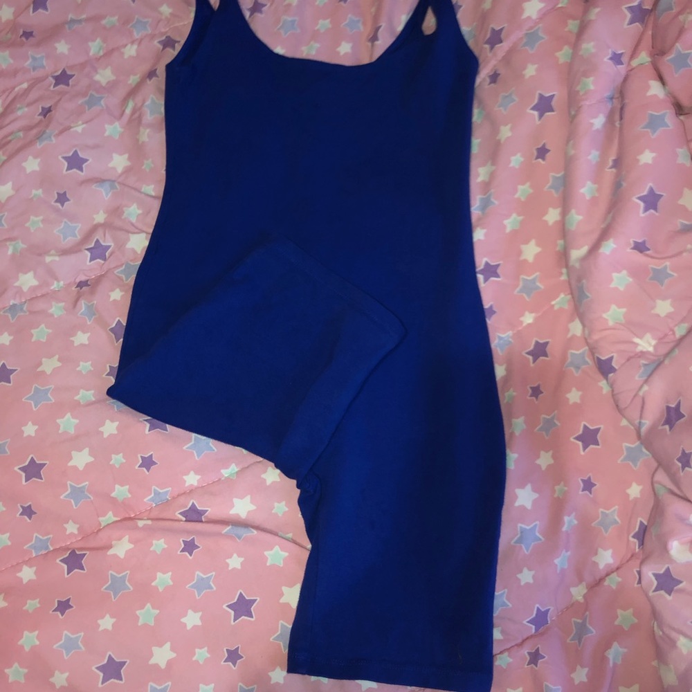 Forever 21 Blue Jumpsuit size Medium
